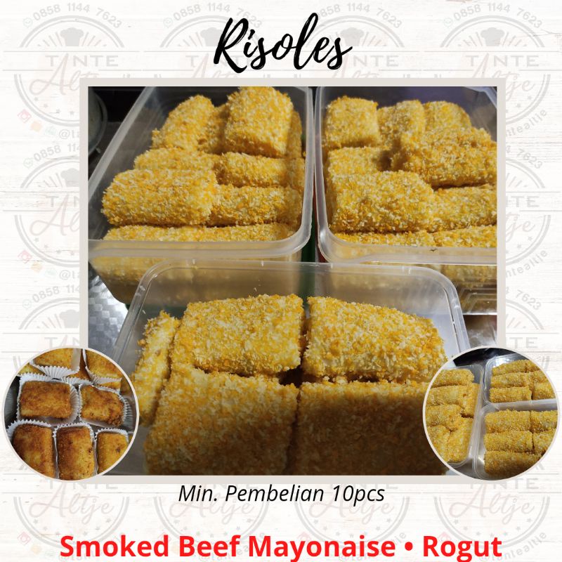 

Risoles Mayonaise Risol Mayo daging asap Risoles Ragout Risoles Smoked Beef risoles Rogut risoles mayo Risoles Sayur