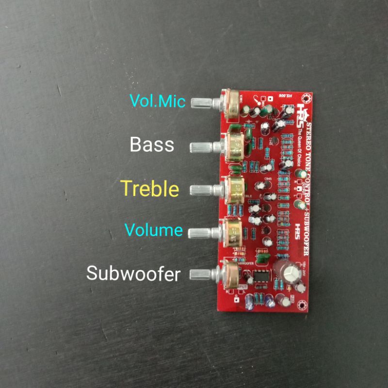 tone control xbr mono