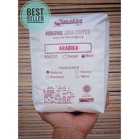 

KOPI ARABIKA TEMANGGUNG 1000 gr SASTRO COFFEE
