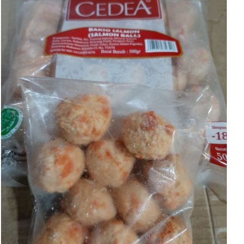 

CEDEA Bakso Salmon (Repack) Isi 10 pcs