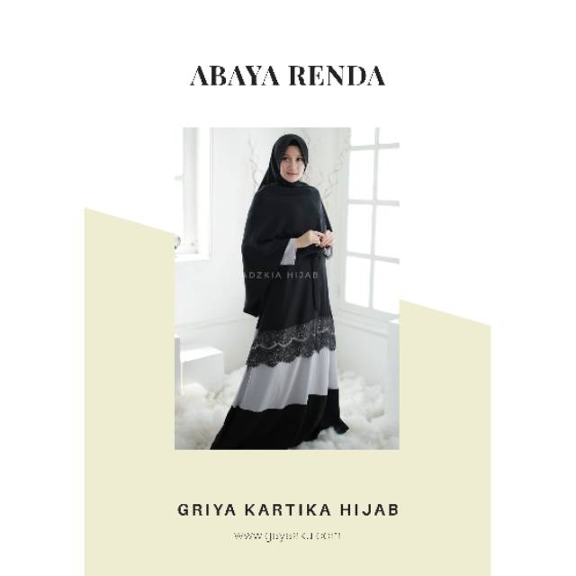 gamis abaya renda/gamis cantik/gamis muslimah/adzkia hijab syari/gamis adzkia/gamis ori