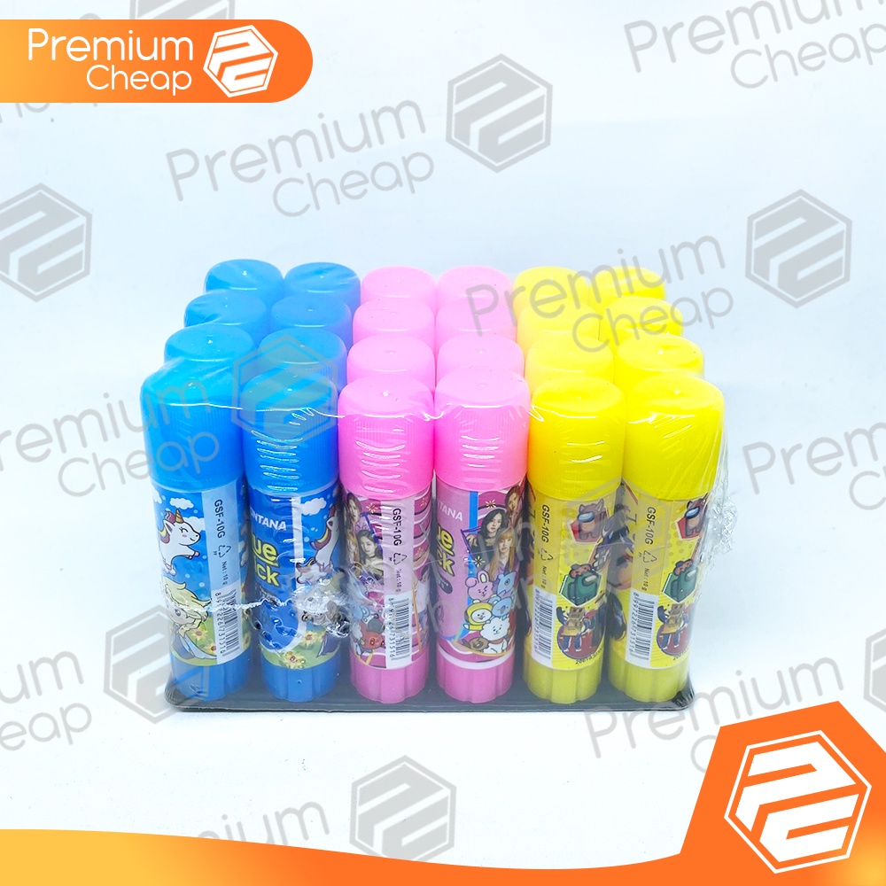 

[24 PCS] Lem Gluestick Fancy Murah