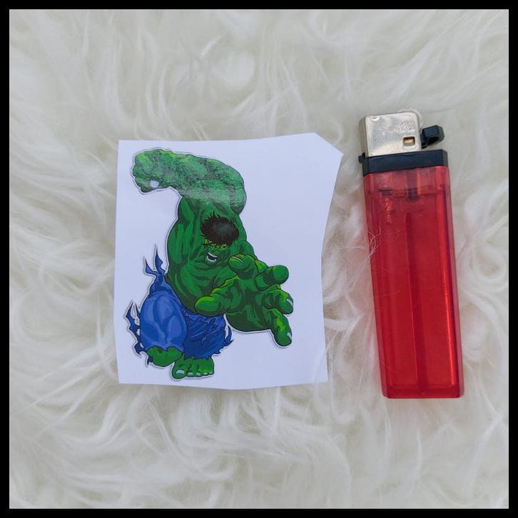 

STIKER VINYL KARAKTER GREEN HULK MOTOR LAPTOP CASING HP FRAME SEPEDA