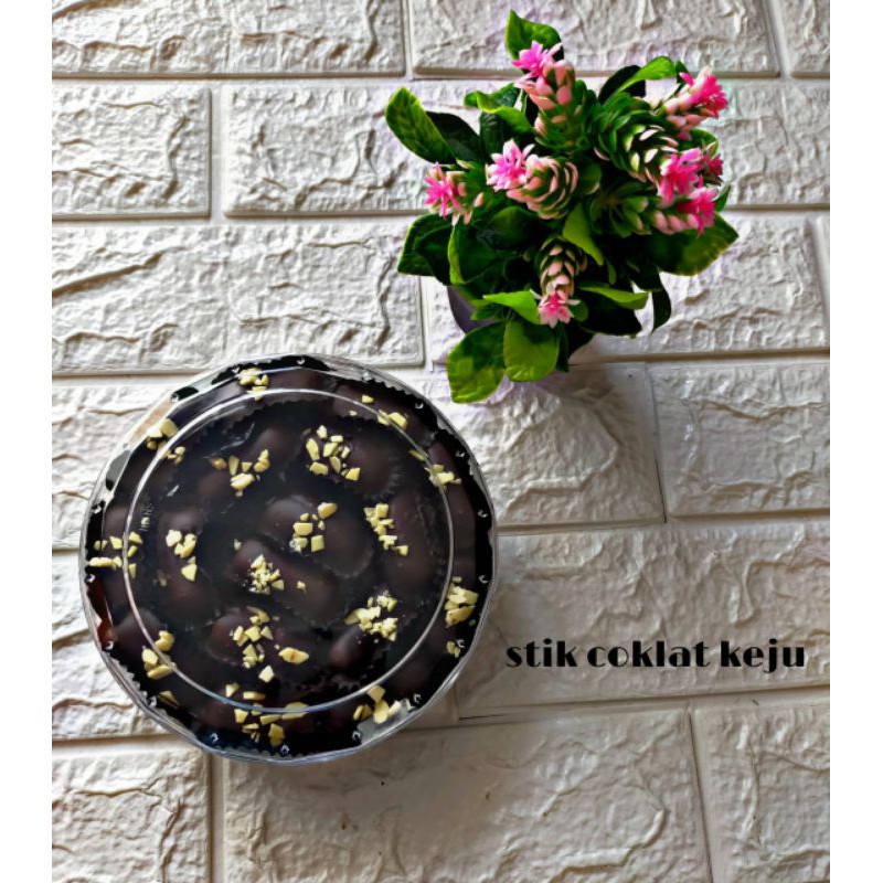 

Kue Kering Stik Cokelat Keju