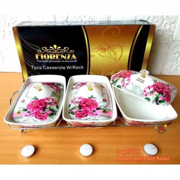 FIORENZA TEMPAT PRAMANAN TERLARIS/ TEMPAT PRASMANAN KERAMIK ISI 3