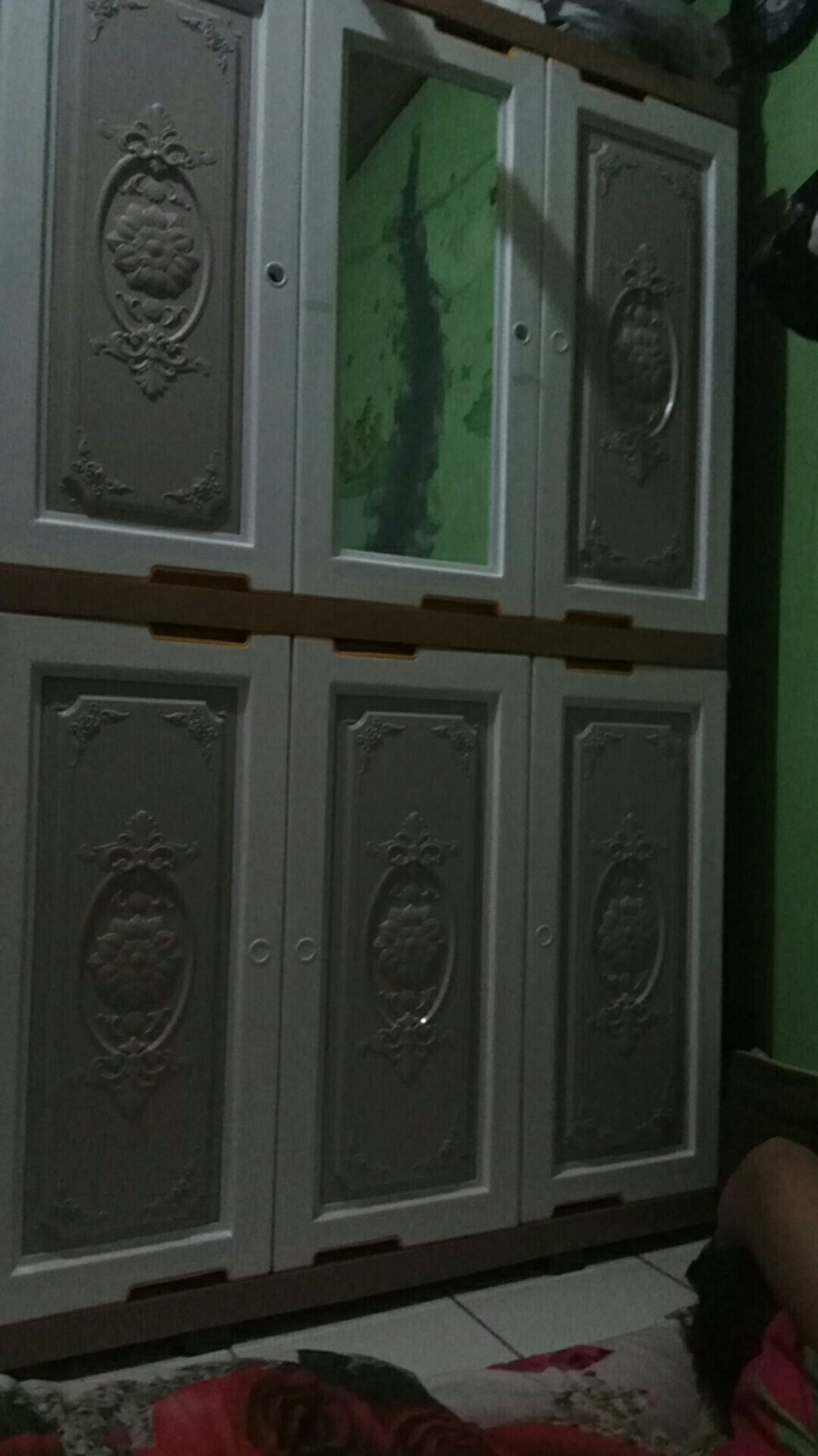  Lemari  pakaian plastik  jumbo  club  mega grand Wood Shopee 