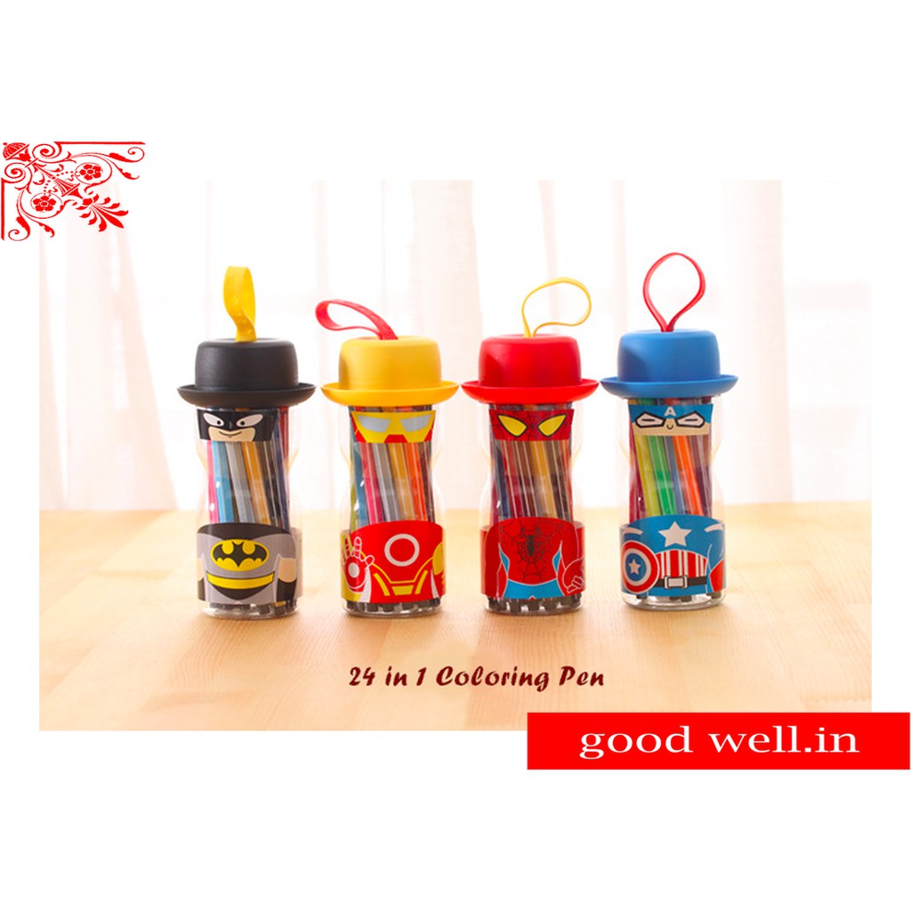 

JUAL 24 IN 1 COLORING PEN (KEMASAN BOTOL UNIK, ISI 24 WARNA)