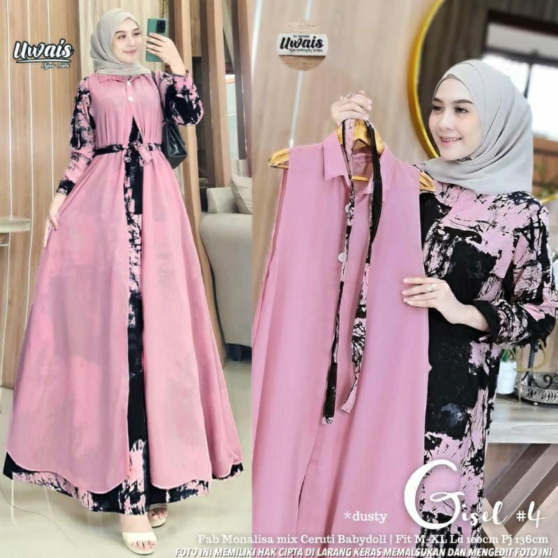 GISEL #4 | DRESS 2IN1 SIZE M L XL XXL