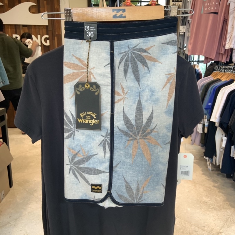 billabong boardshort celana pendek pantai wrangler original 100%