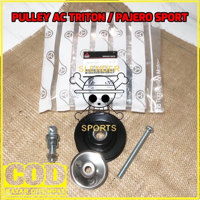 PULLEY TENSIONER FAN BELT AC PAJERO SPORT TRITON - PULLEY AC TRITON