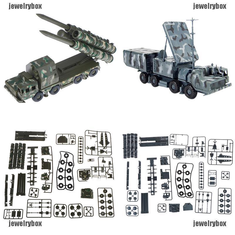 Mainan Radar Mobil Militer Army s-300 Missile Skala 1: 72 untuk Anak