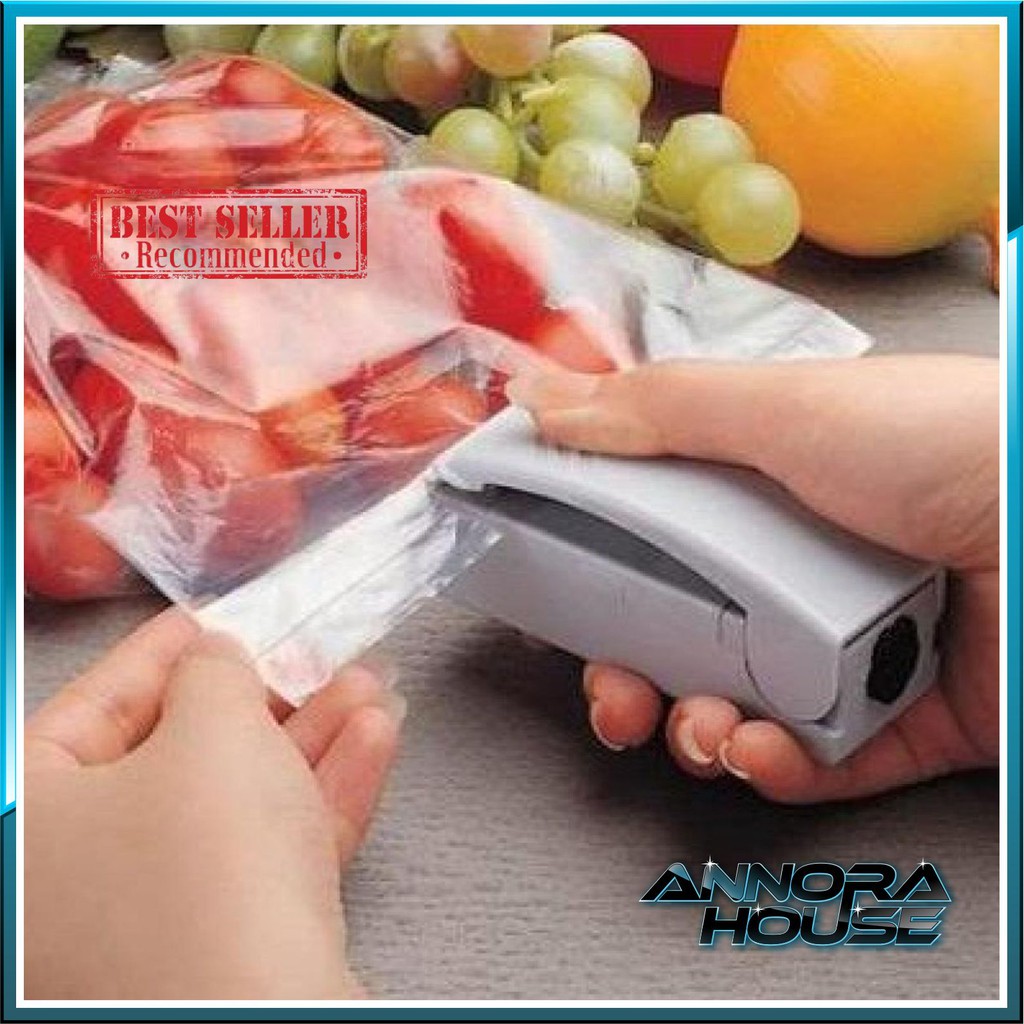 Alat Pres Plastik Pembungkus Makanan Mini Hand Heat Sealer