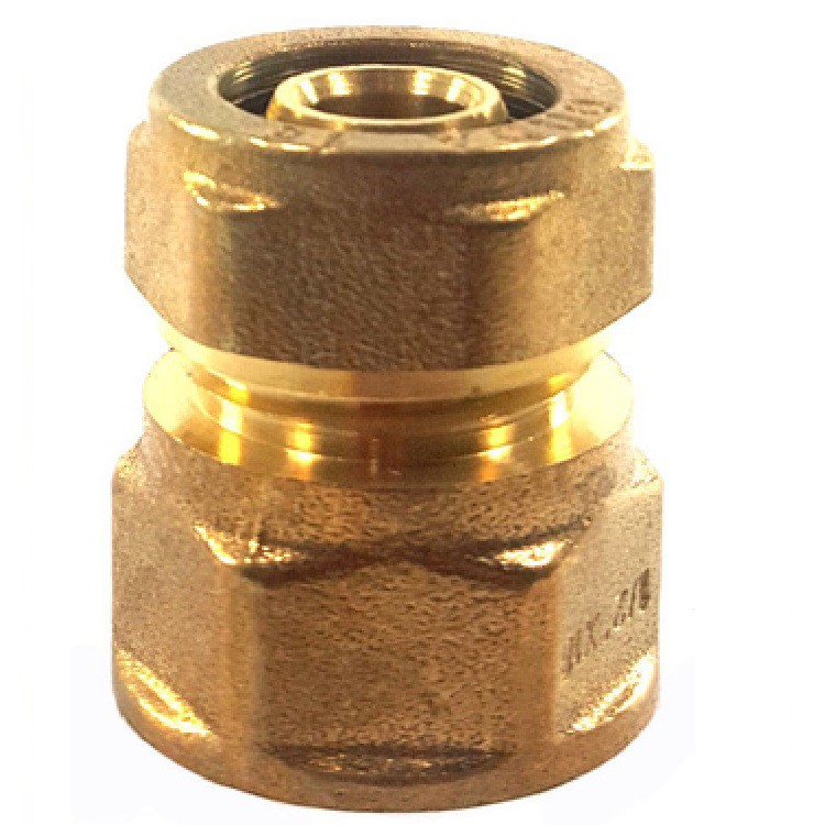 ONDA Female Union 6063 Female Straight Socket Drat Dalam Pipa Air Panas 1/2&quot;