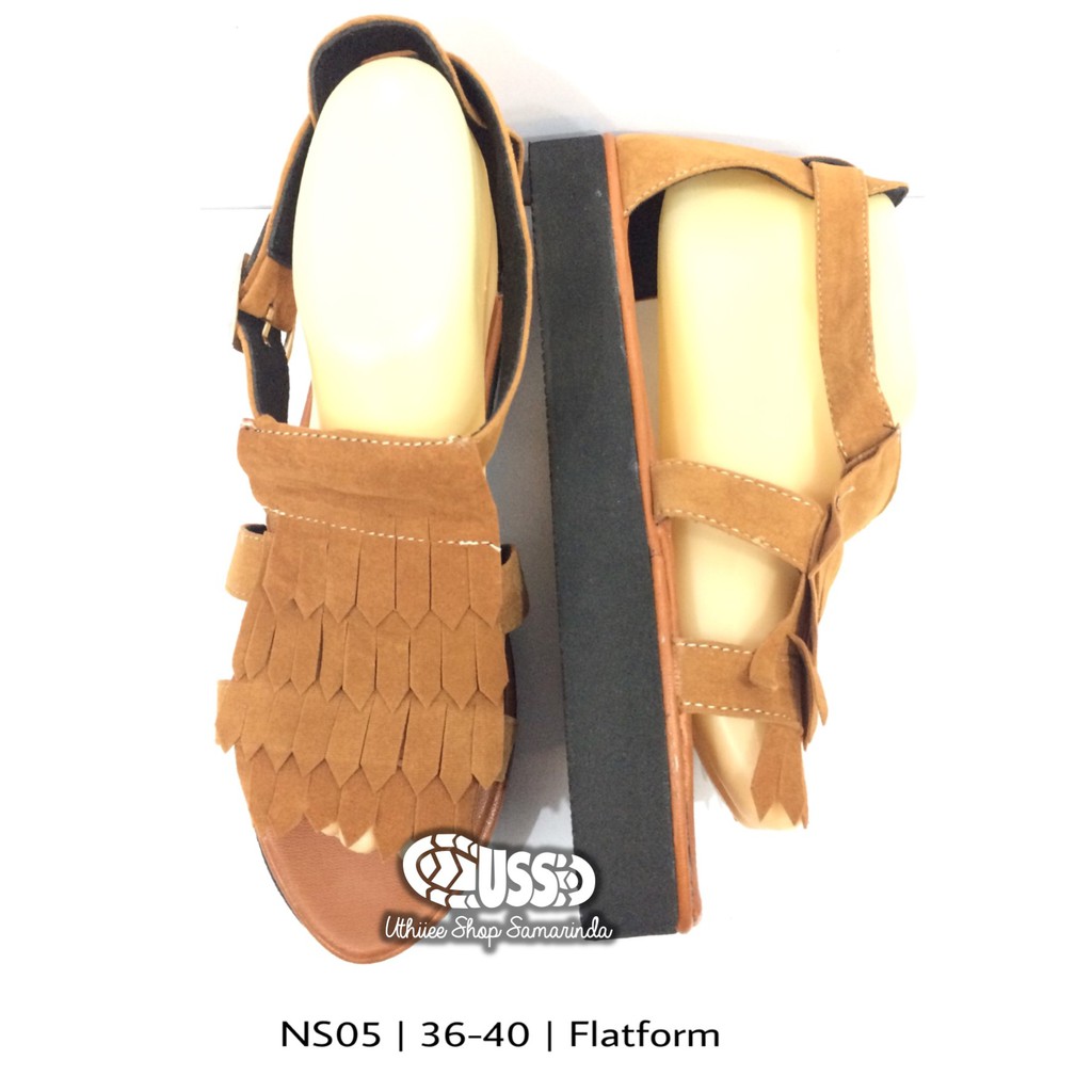 Flatform Sandal Vintage Owl