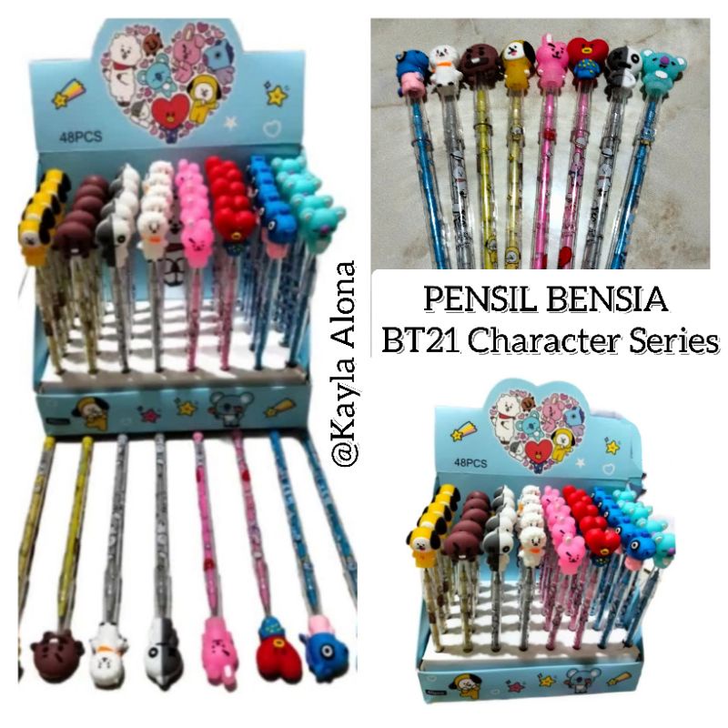 PENSIL BENSIA BT21 Character Series