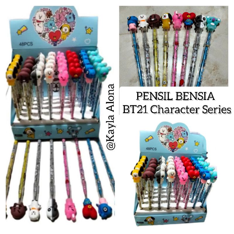 PENSIL BENSIA BT21 Character Series