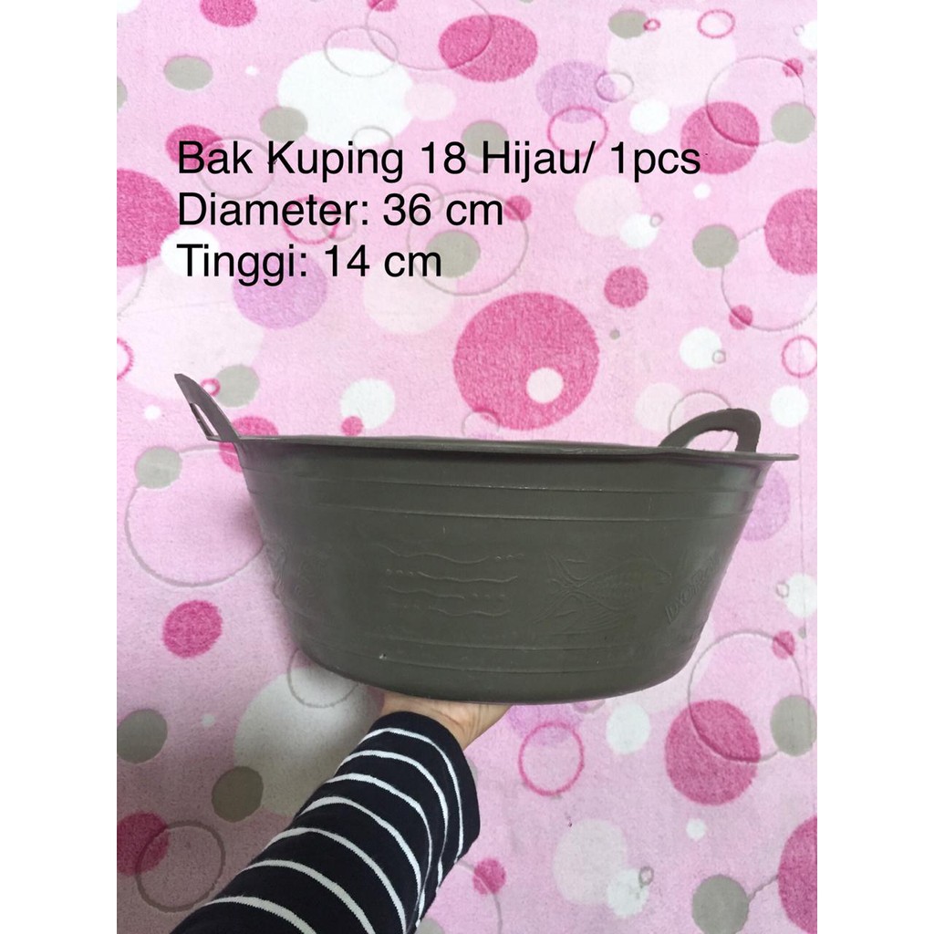 

Bak Kuping 18 Hijau/ 1pcs