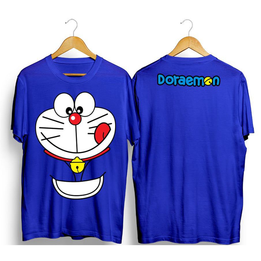 Kaos Doraemon Tshirt Distro Japanese Anime Casual Style
