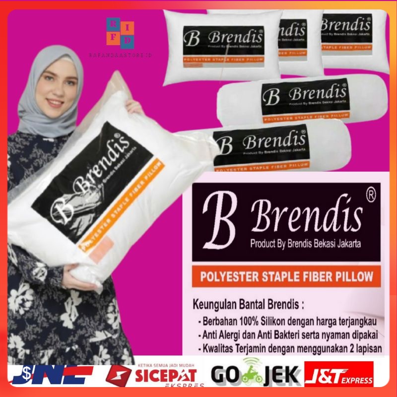 Bantal Brendis / Guling Brendis / Bantal Premium Hotel Silikon / Bantal Tidur Pekanbaru