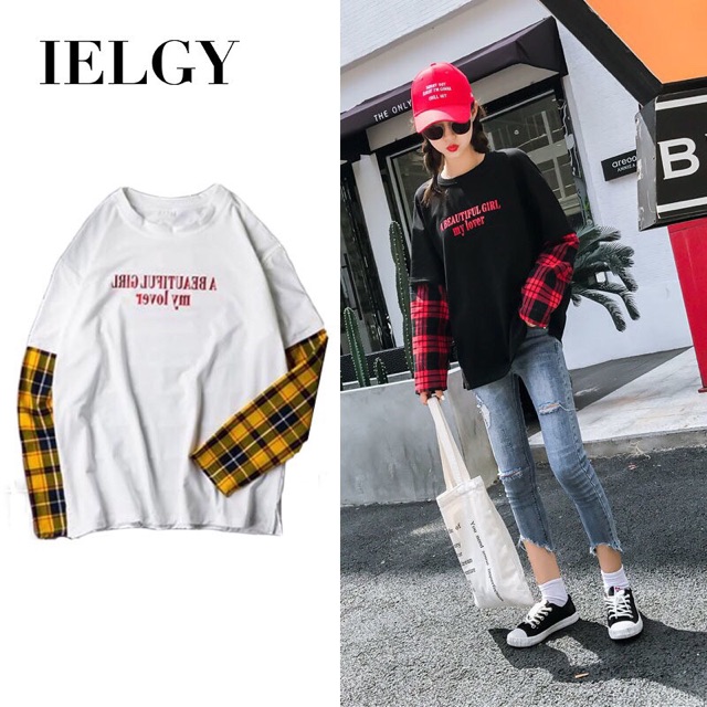  Kaos  raglan korea style kaos  lengan  panjang  Shopee Indonesia