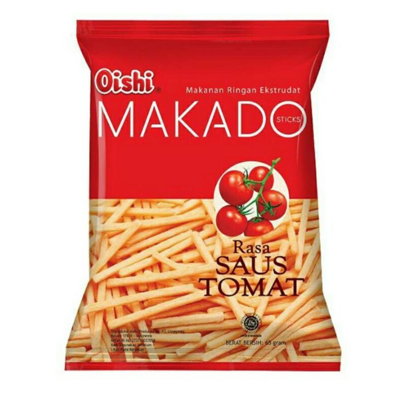 

Snack ciki oishi makado lezat