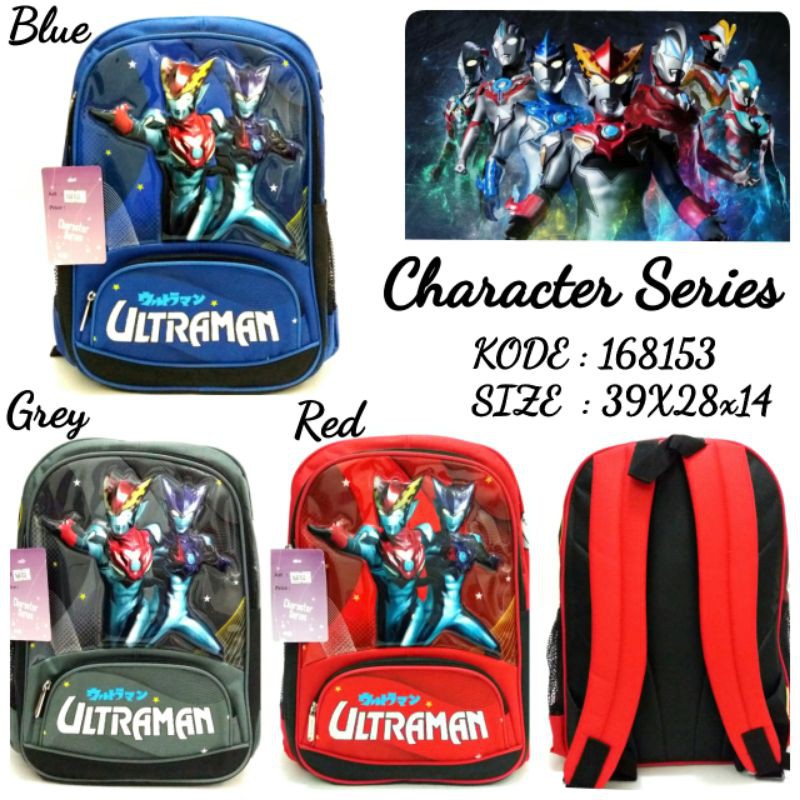 TAS RANSEL ANAK COWOK ULTRAMAN CHARACTER SERIES 168153