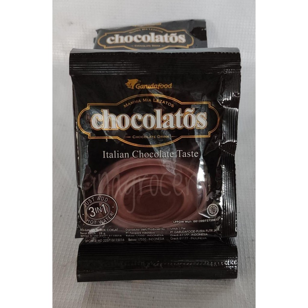 

CHOCOLATOS DRINK (2 VARIANTS) 10pcs x 28gr