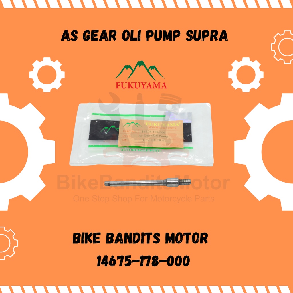 As Gir Pompa Oli / As gear Oli Pomp Supra Fukuyama