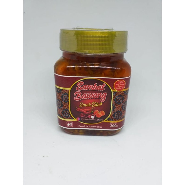 

Emaksita Sambal Bawang 200gram