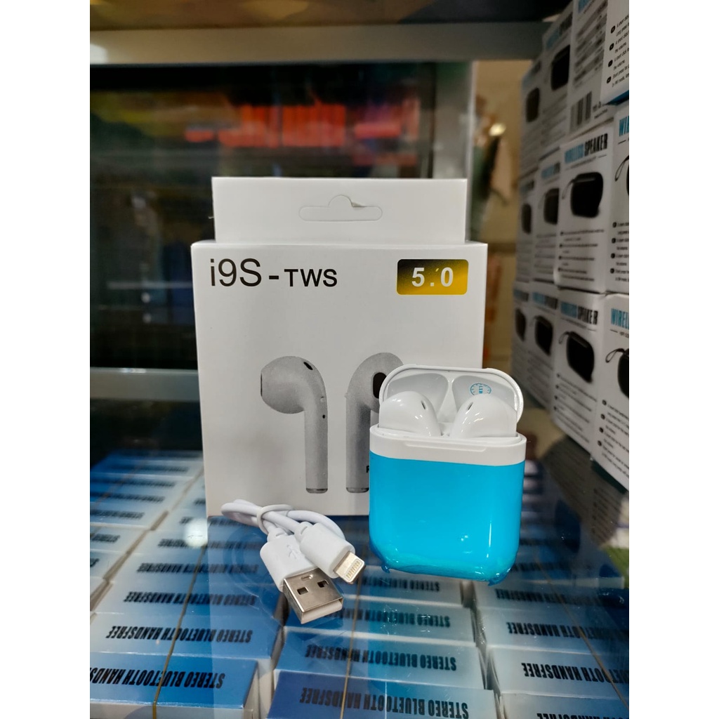 Headset Bluetooth i9S-TWS Handsfree TWS i9S Earphone Bluetooth i9S TWS