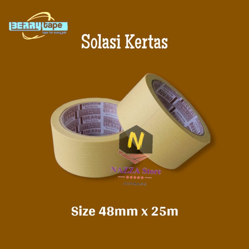 Solasi kertas BERRY besar 25m