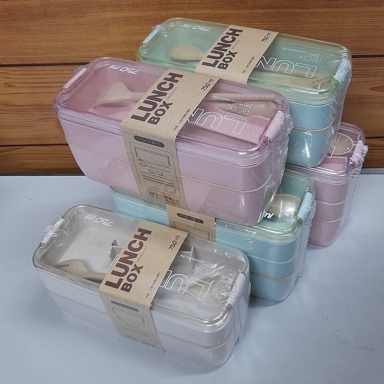 TEMPAT MAKAN / LAUNCH BOX BPA FREE 900 ML