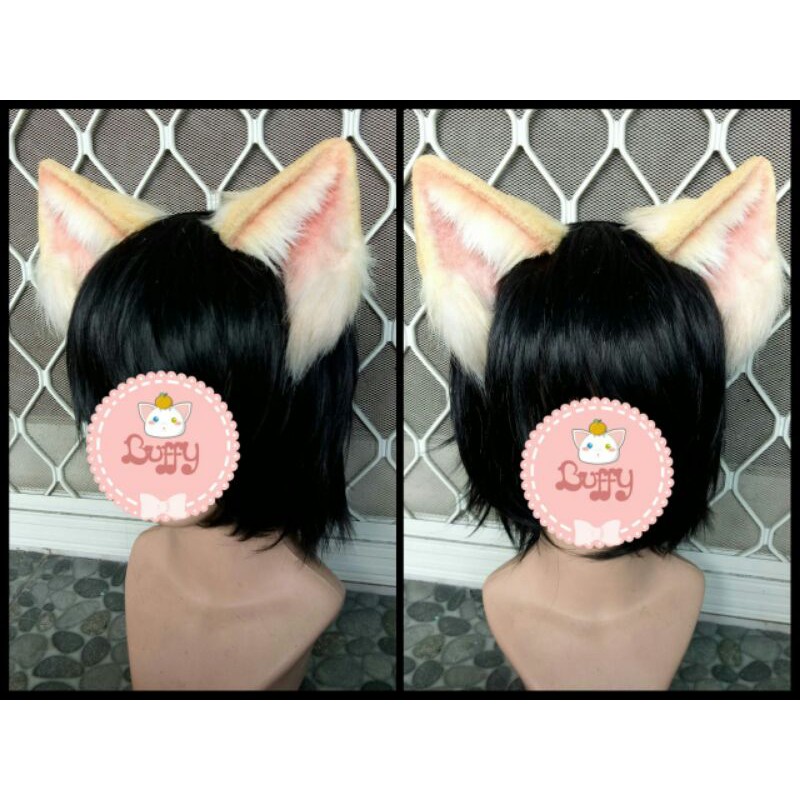 Bando cat ear realistic ahri league of legends game KDA popstar  coplay nekomimi kpop girlband