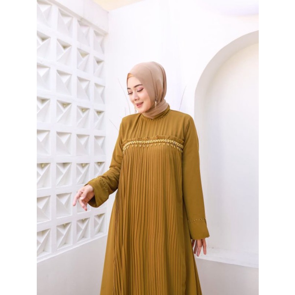 Dayana Dress Premium by malda - gamis termurah