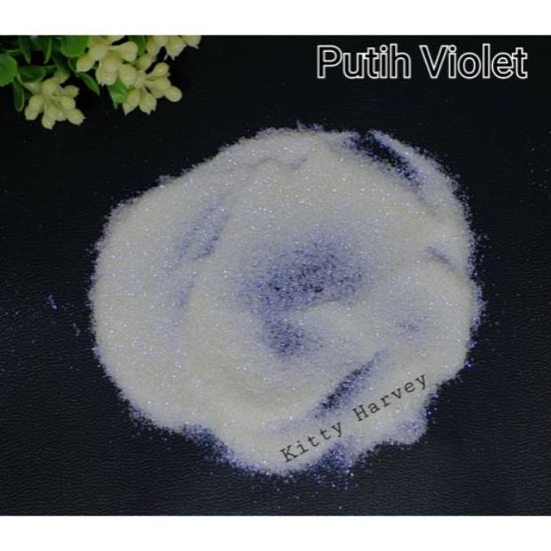Glitter Putih Violet | Henna Art