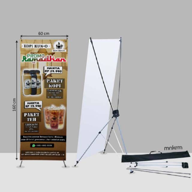 Standing Banner X Banner