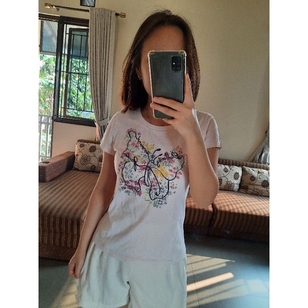 Bossini - Kaos Soft Pink Atasan Wanita Baju Rumah Adem Anak