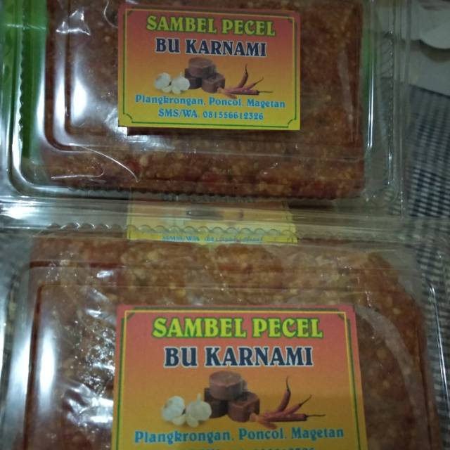 

Sambel Pecel Bu Karnami Magetan