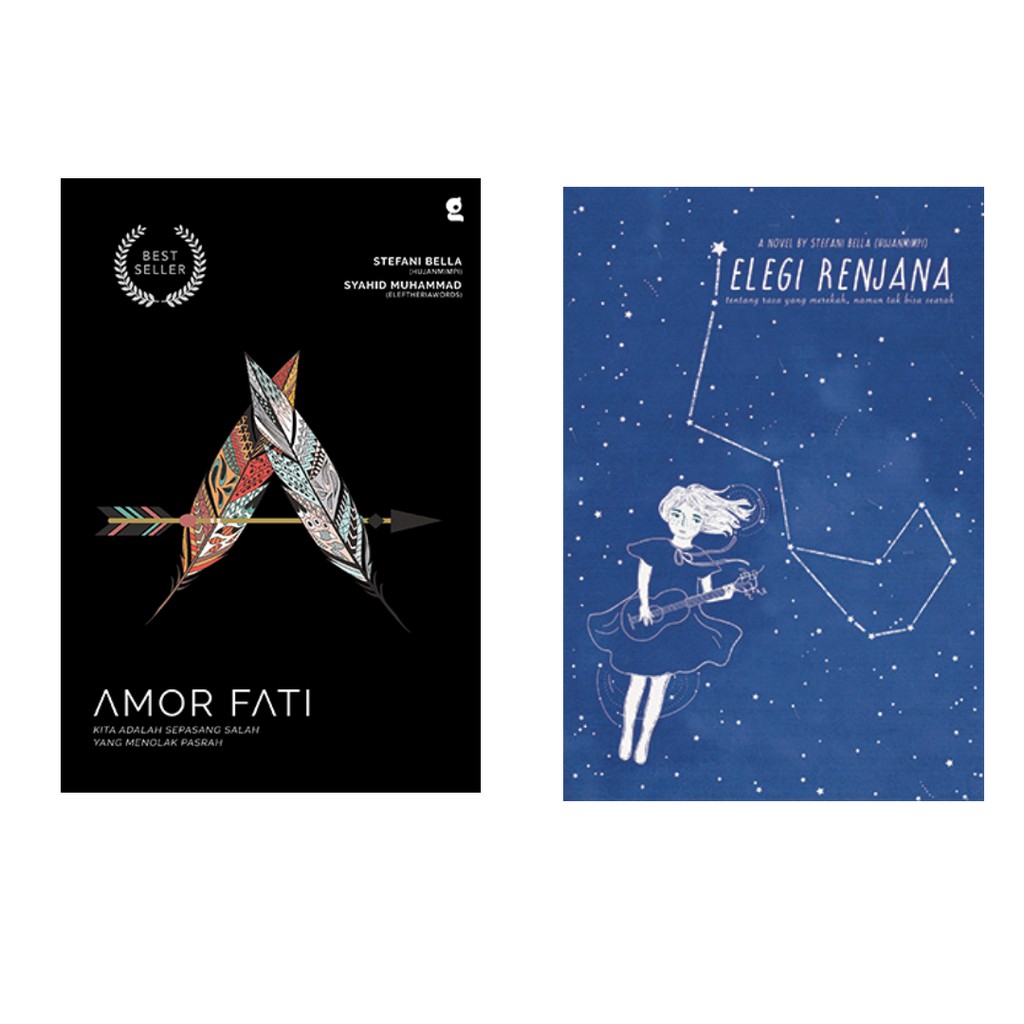 

RIDZONABOOKSTORE Buku Stefani Bella/Amor Fati/Elegi Renjana