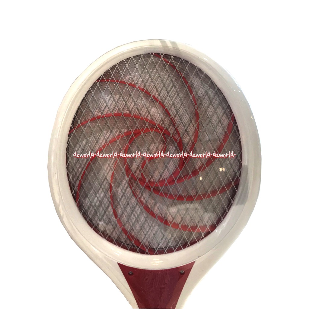 Apa Racket Mosquito Raket Nyamuk Mosquito Swatter Pakai Baterai Batrai Merah Putih