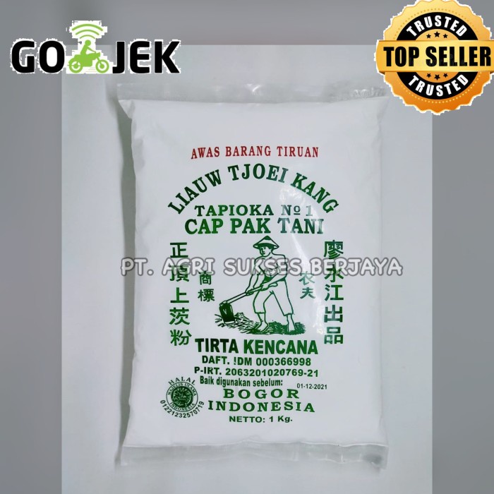 

cs777vv Tepung Tapioka Sagu Tani Liauw Tjoei Kang 1 Kg Da01D100