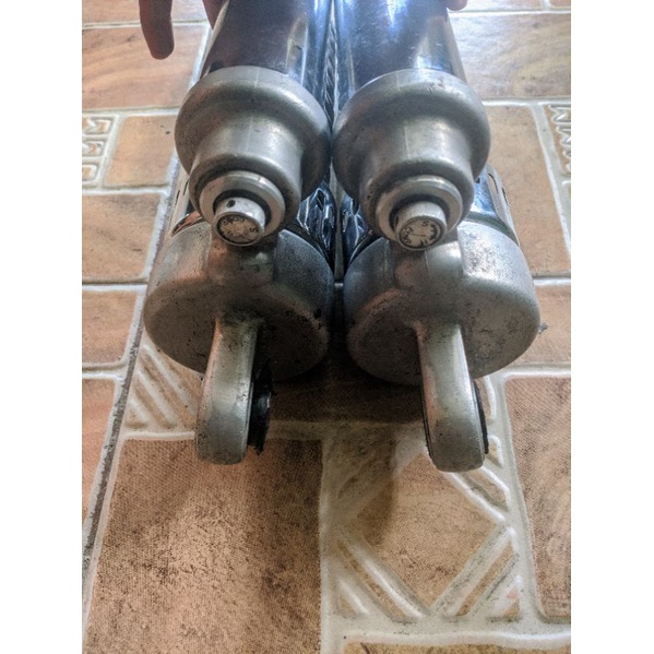 shock belakang showa double click ex harley davidson