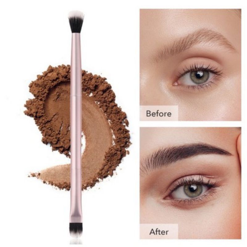 Kuas Eyeshadow 2 Sisi Double Ended Eyeshadow Blending Brush