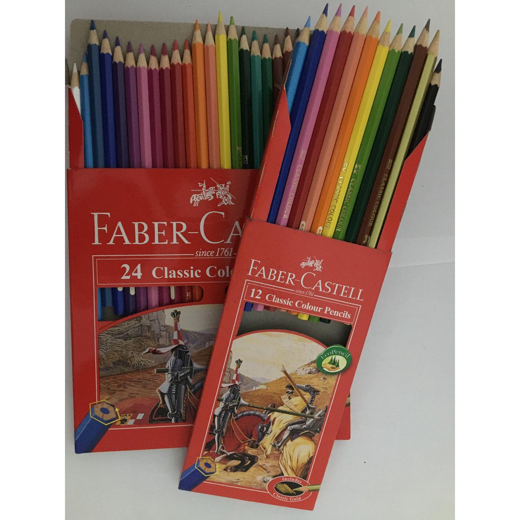 

Faber Castell Pensil Warna Classic / Faber Castell Classic Colours Pencils 12/24/36/48