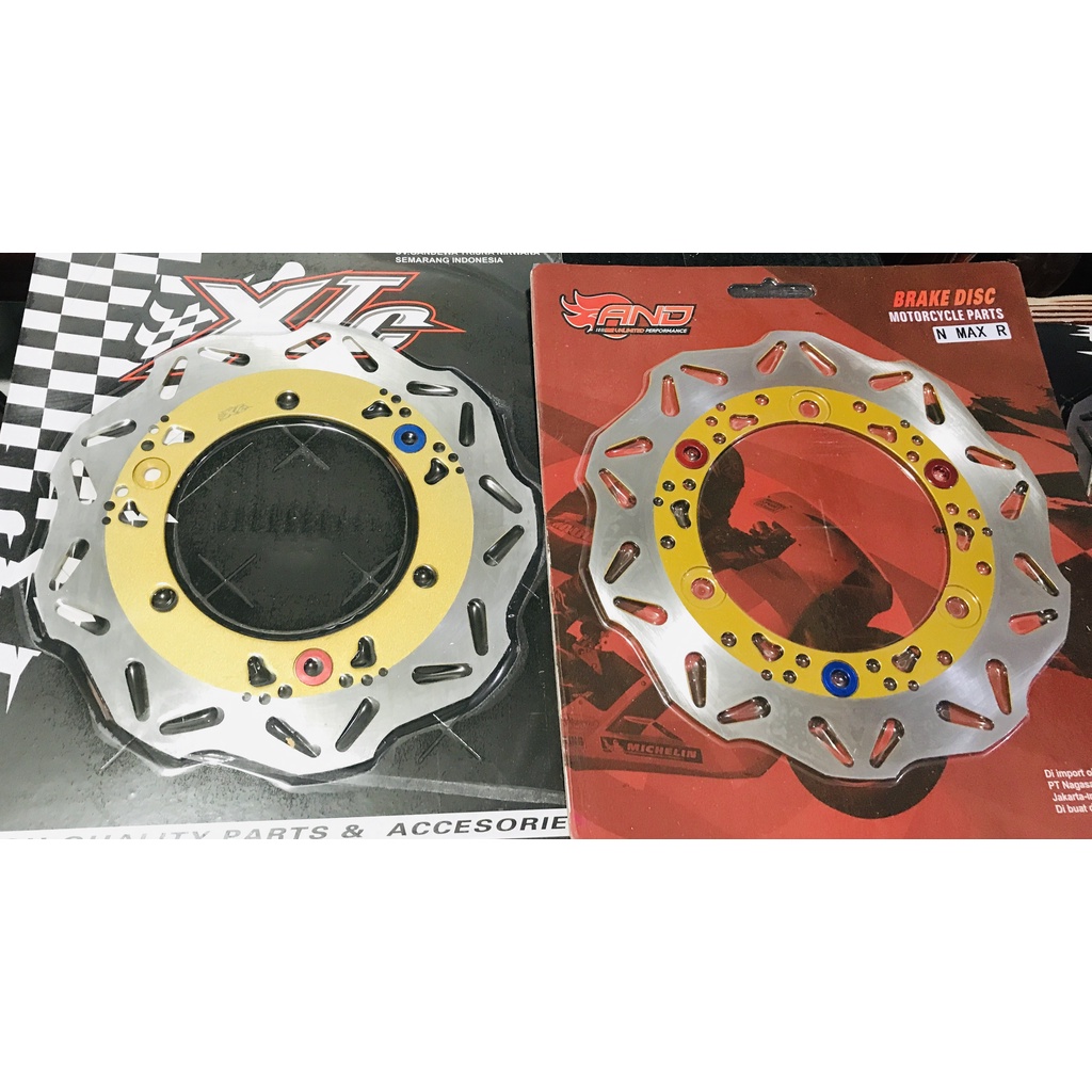 PIRINGAN NMAX DEPAN DAN BELAKANG CAKRAM VARIASI NMAX NEW DAN NMAX OLD FRONT &amp; REAR