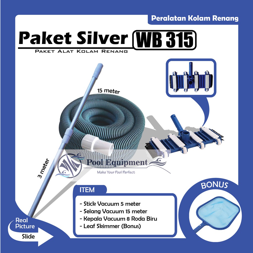 Jual Paket Silver WB315 - Paket Peralatan Kolam Renang Indonesia|Shopee
