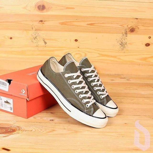 Sepatu Converse 70s Low Herbal Green - Premium Original