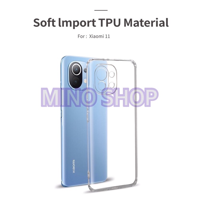 SOFTCASE TRANSPARAN XIAOMI MI 11 PREMIUM CLEAR SOFT CASE