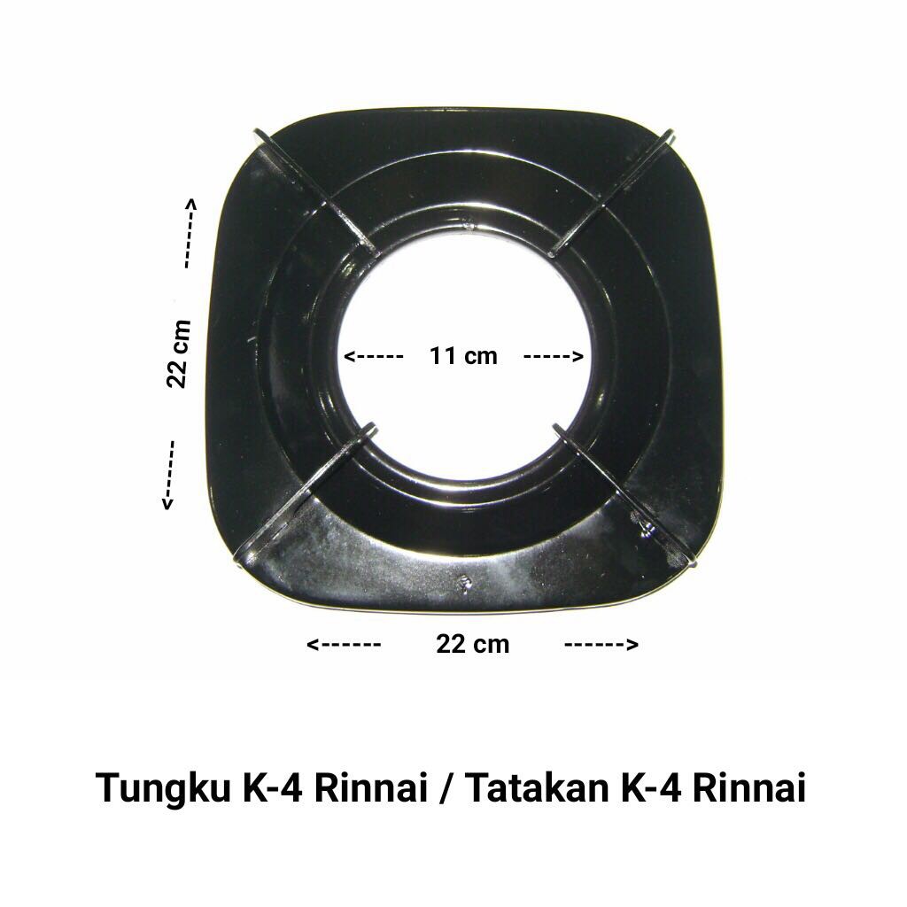 Tatakan Kompor Gas Rinnai kaki 4 / Tungku Kompor Gas RInnai kaki 4