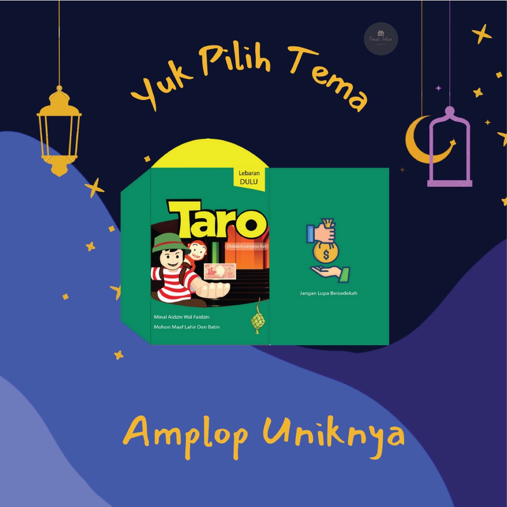 

Amplop Unik Lebaran